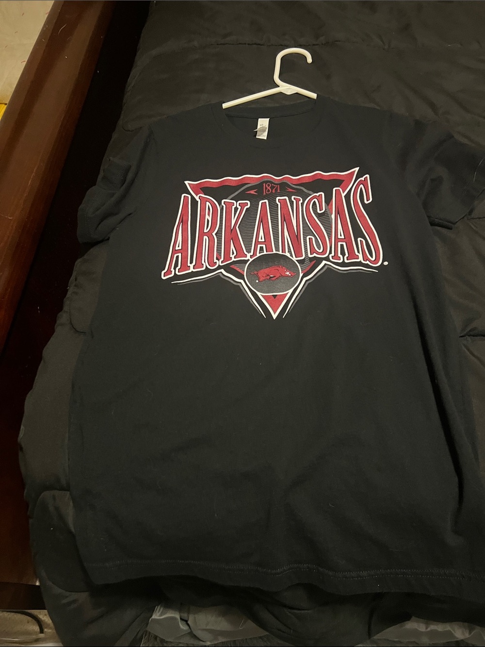 Arkansas Razorbacks Black Graphic Men’s Tee